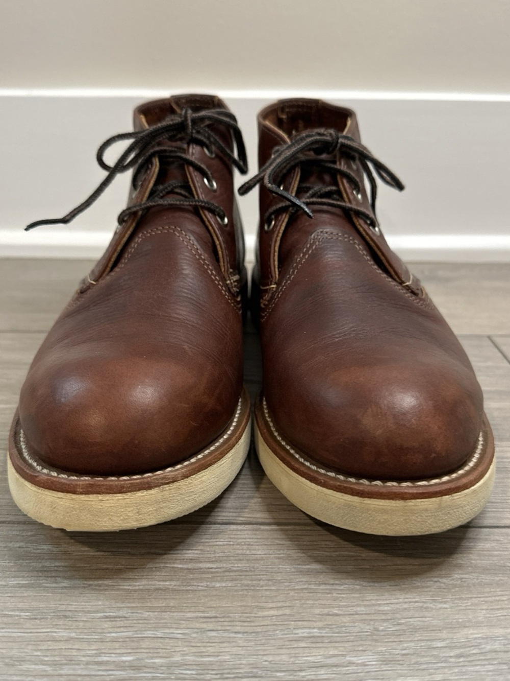 Red Wing Men’s Size 10 Heritage 3141 Briar Oil Slick Chukka Work Boots Brown - Picture 5 of 13